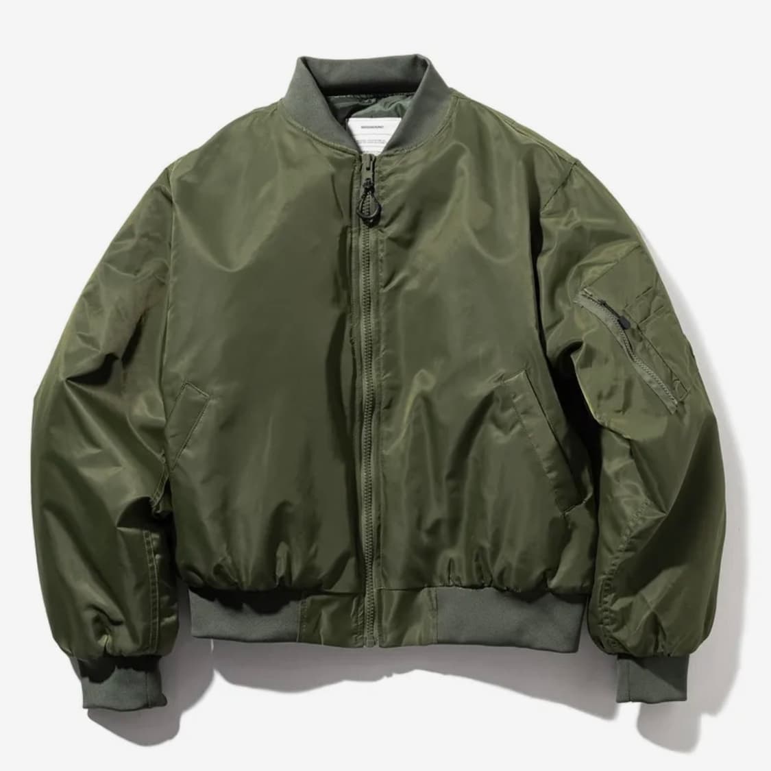 (M) 매스노운 8oz 오버사이즈 MA-1 항공 점퍼 자켓 상품이미지1