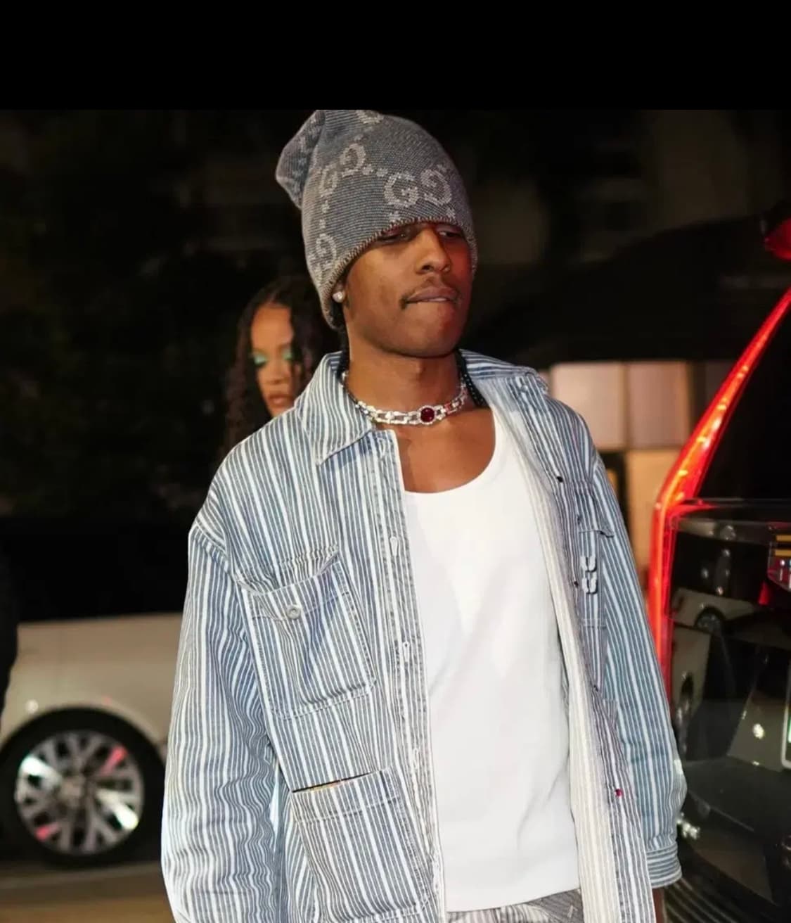 [L]구찌 GG 패턴 니트 비니 상품이미지1