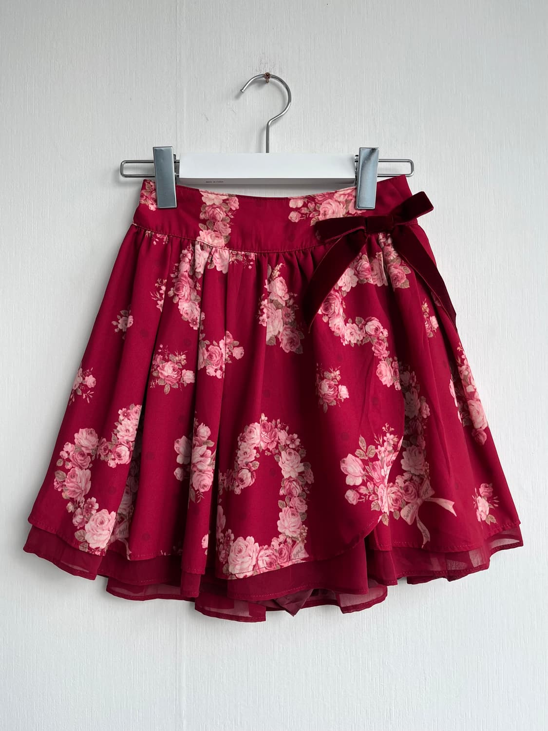 LIZ LISA 도트 플라워 스커트 상품이미지1