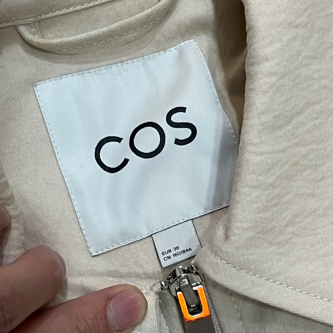  코스 크롭 집업 자켓 y16358 상품이미지5