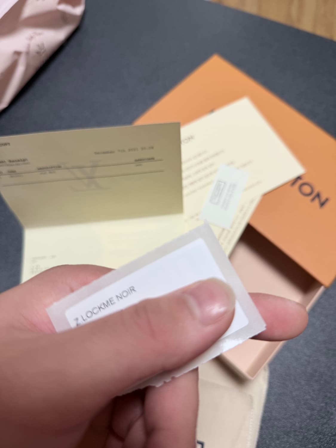 루이비통 락미 장지갑 블랙 상품이미지3