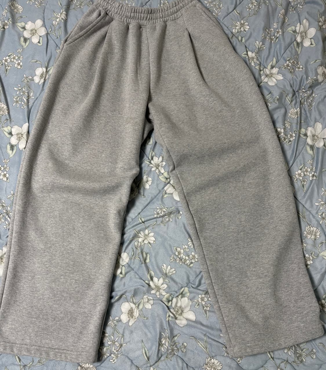 와이드 스웨트 팬츠 상품이미지1