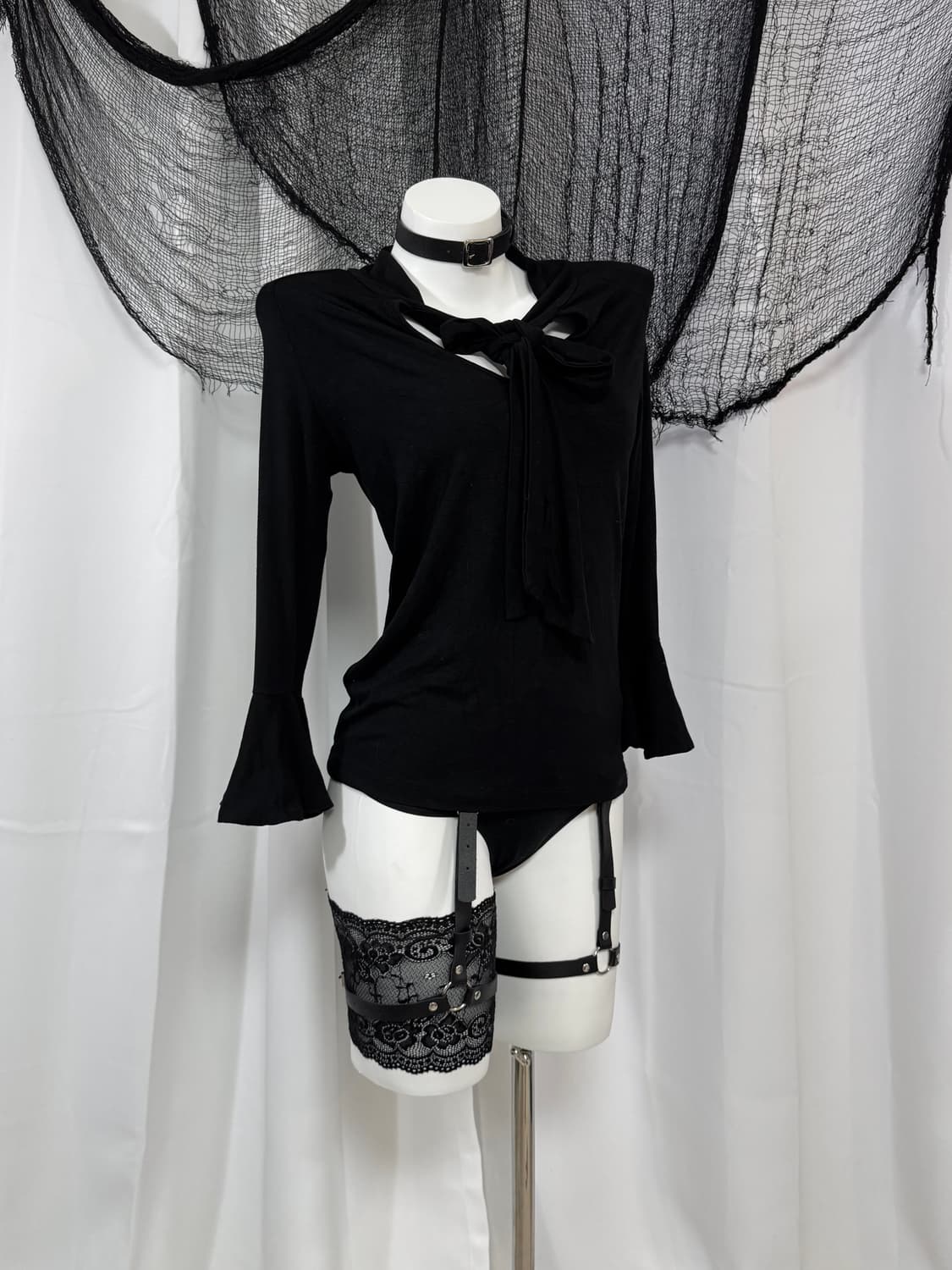 black detail t-shirt 상품이미지3