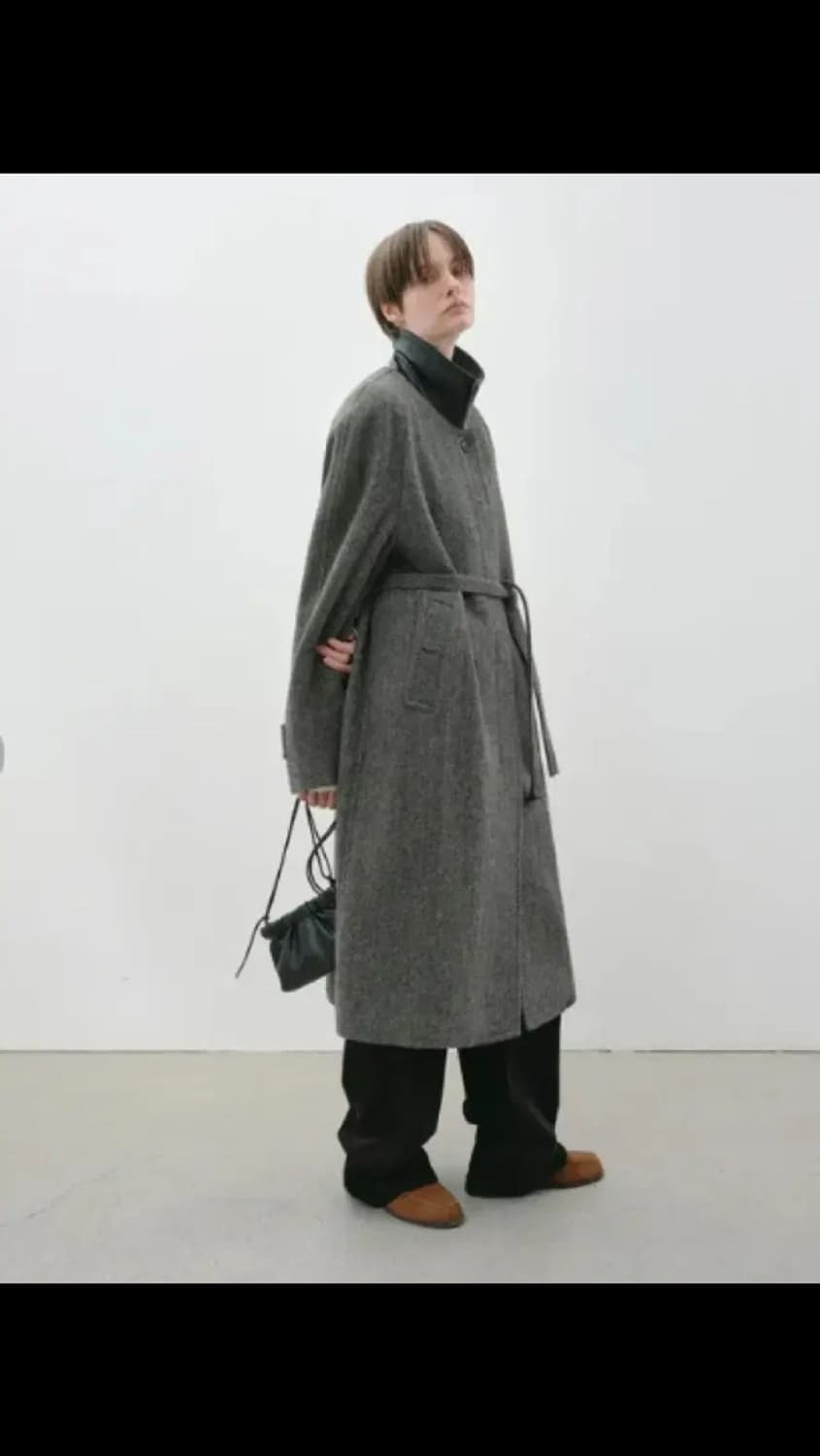 알테 헤링본 롱 코트 상품이미지9