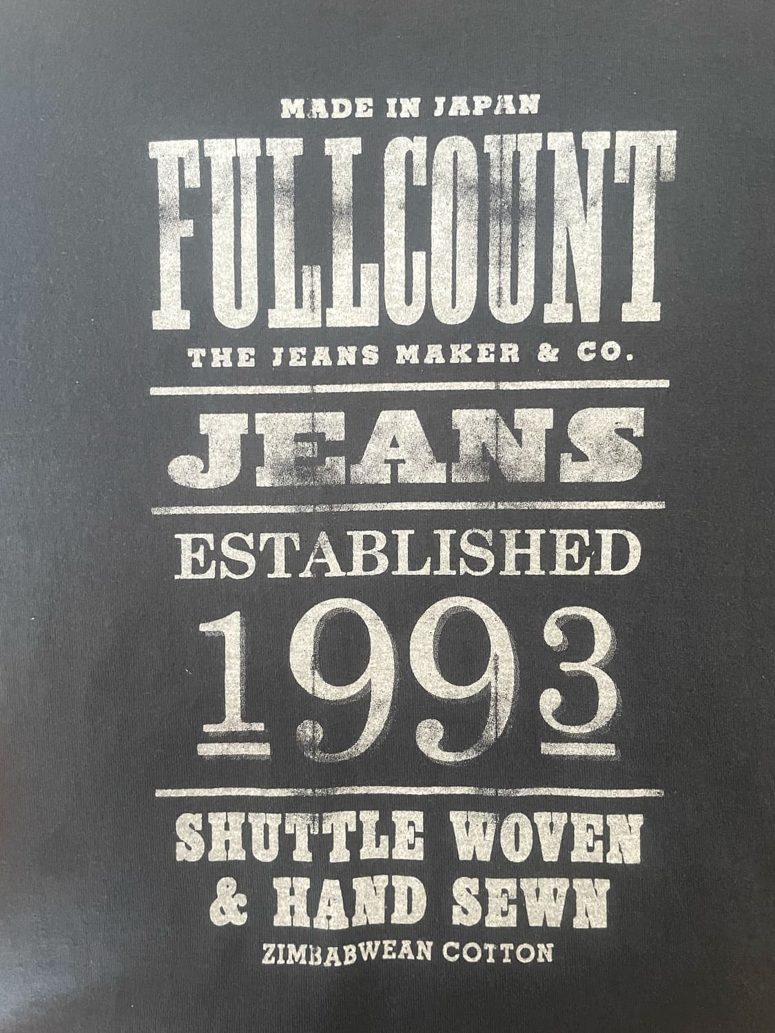FULL COUNT TEE 상품이미지4