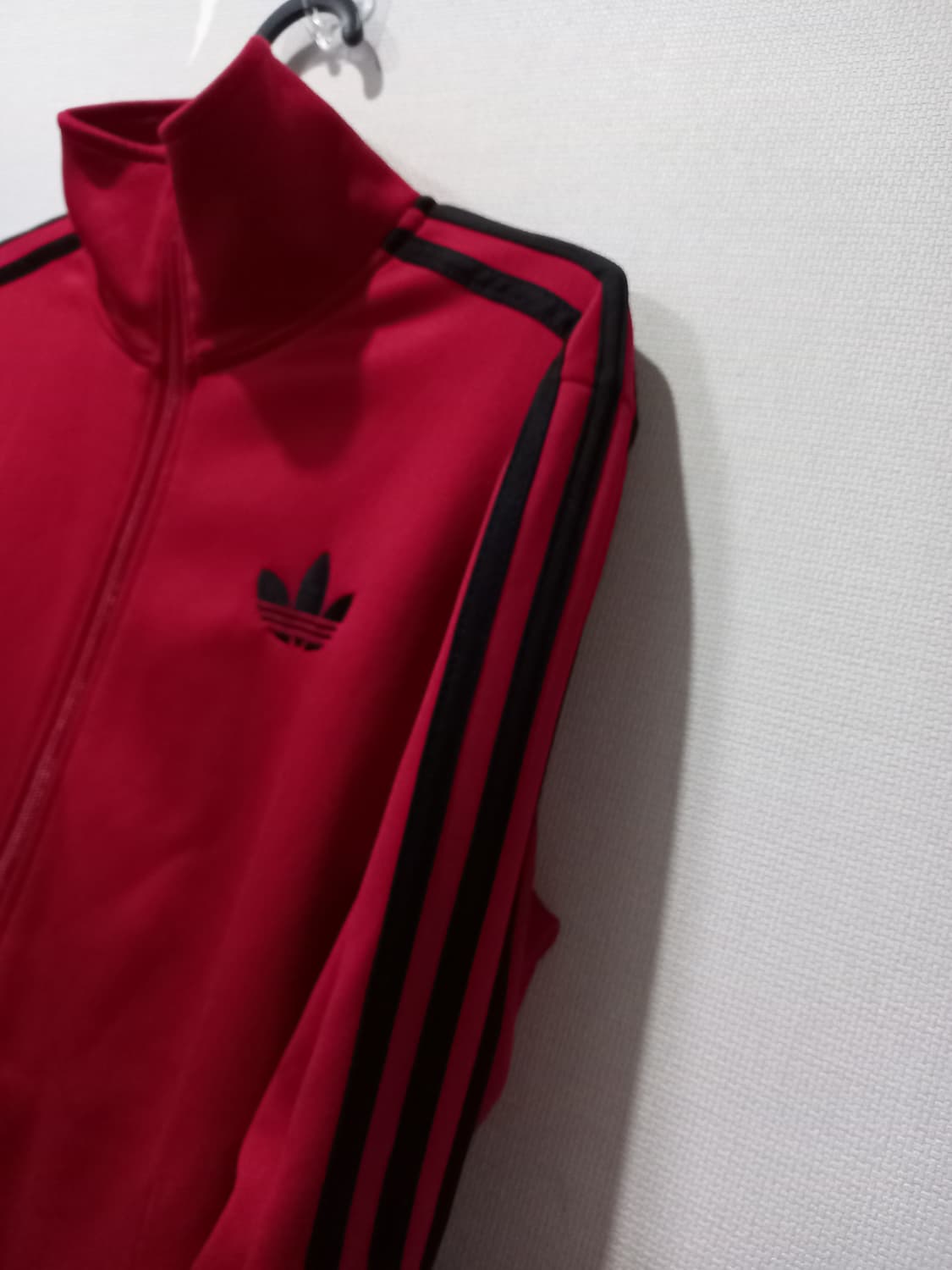 아디다스 파이어버드 빨검 레드 블랙 트랙탑 저지 져지집업 90/S 상품이미지3