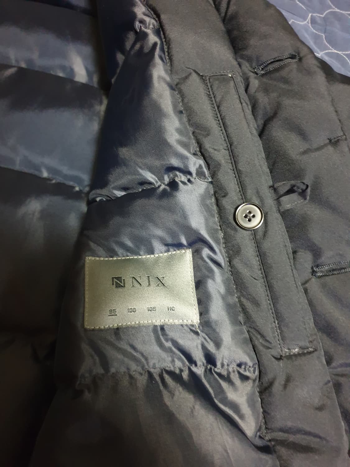 NIX 오리털 패딩자켓 네이비 (95) 상품이미지3