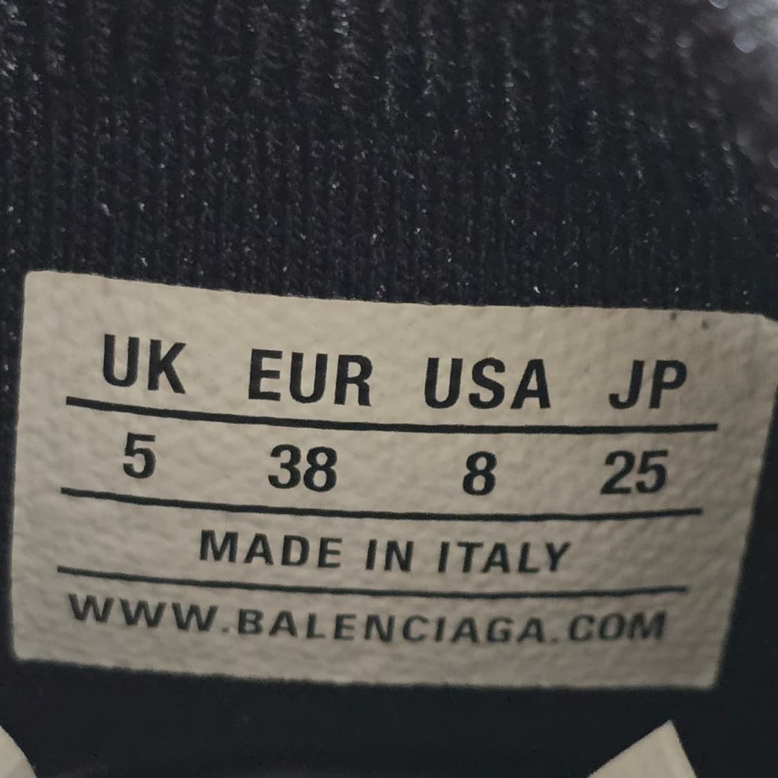 발렌시아가 스피드러너 2.0 스니커즈 신발 38사이즈 250 255 판매 상품이미지7