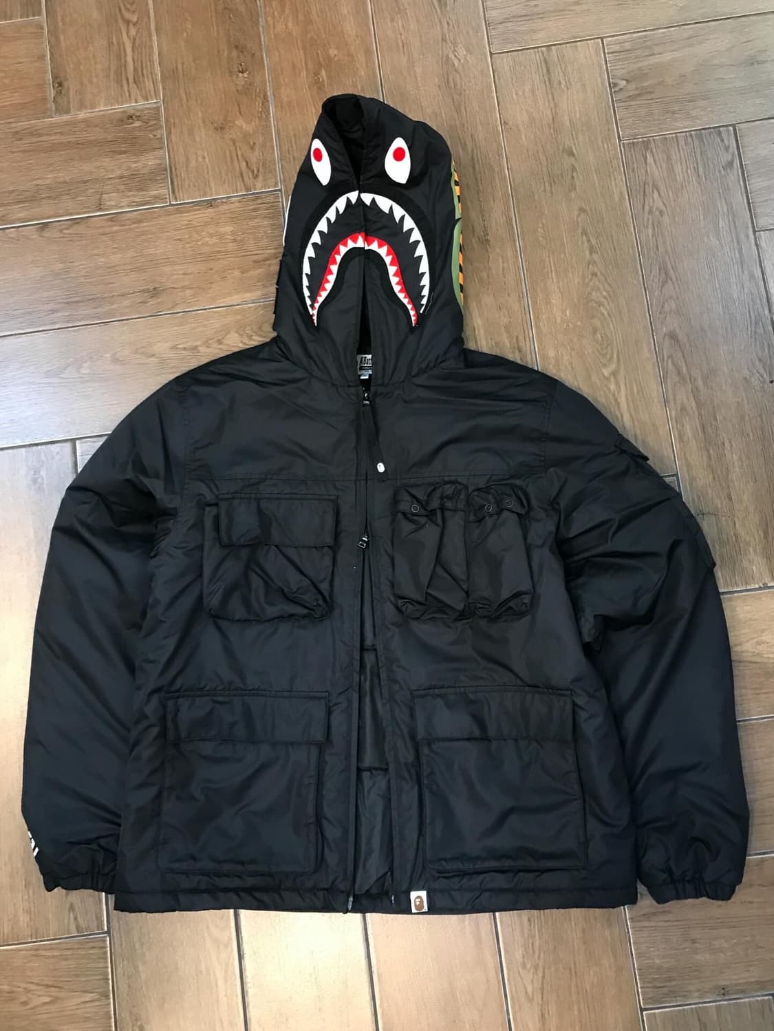 Bape Shark Multi Pocket Two-way Jacket 상품이미지6