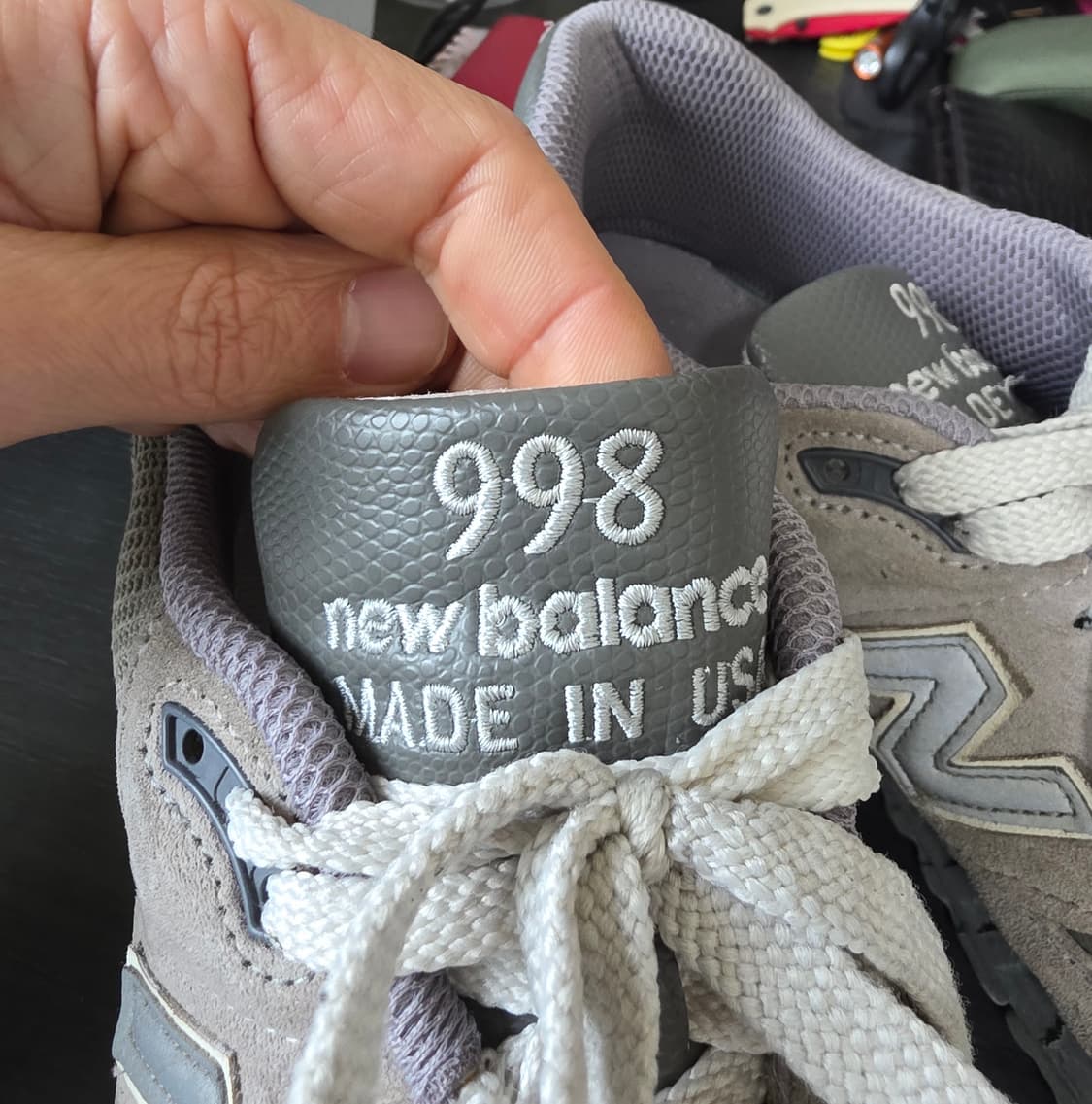 뉴발란스 998 그레이 285 사이즈 상품이미지5