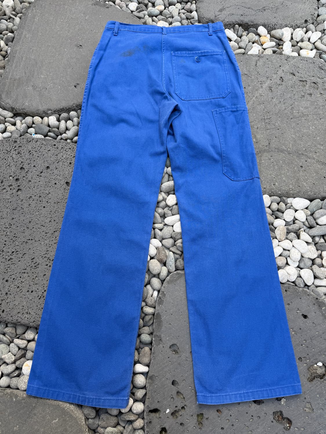 OLD VINTAGE WASHED BLUE 빈티지 프렌치워크팬츠 상품이미지2