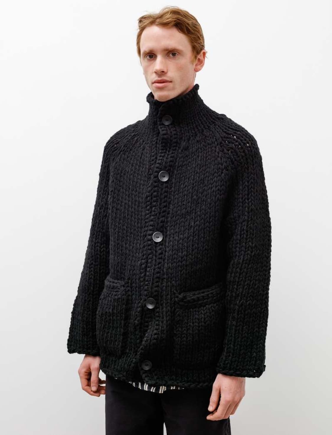 구해요) casey casey so wool cardigan 블랙 상품이미지1