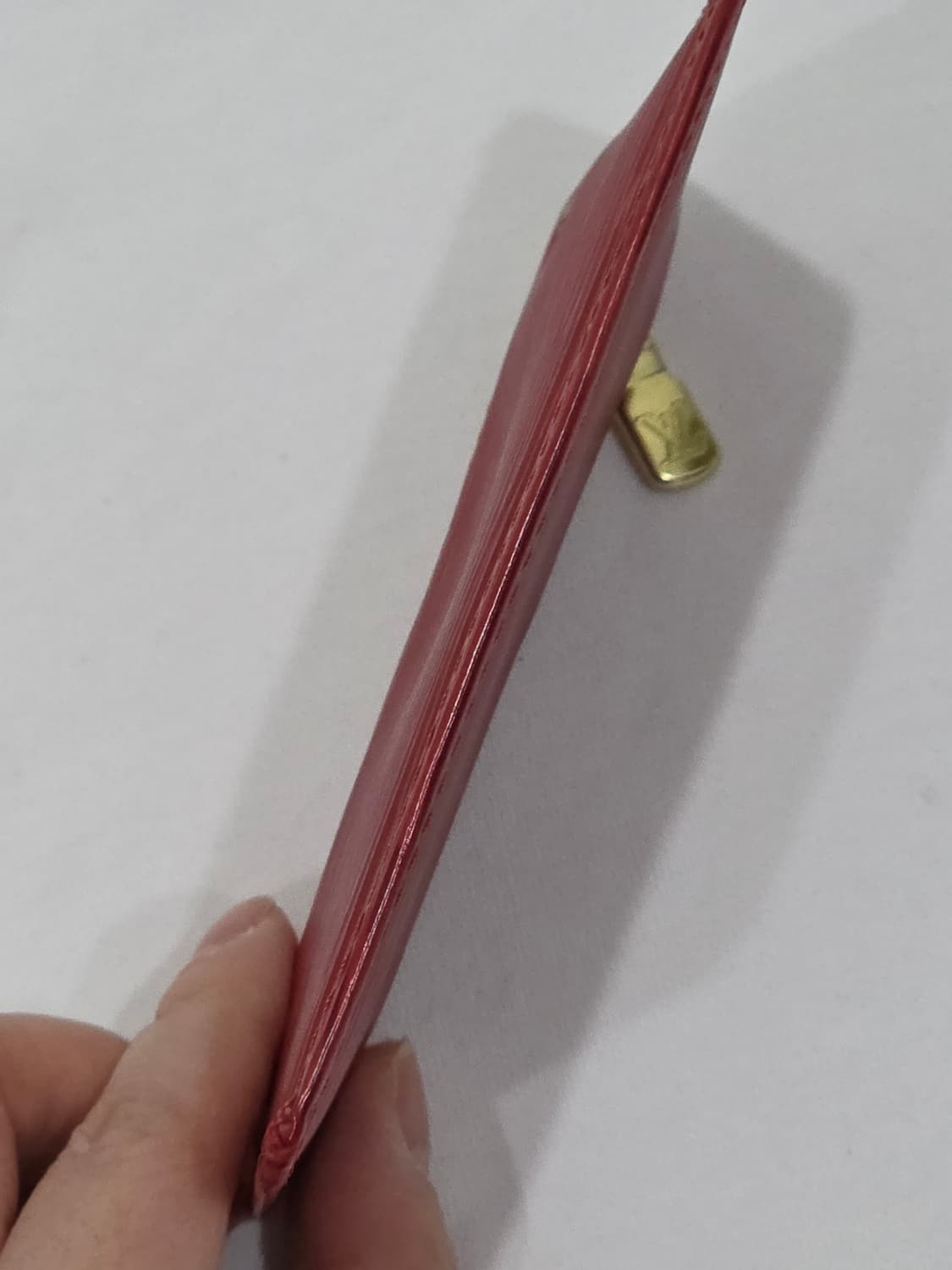 루이비통 에삐 포쉐트 클레 레드 (M6380E) 카드지갑 겸용 상품이미지5