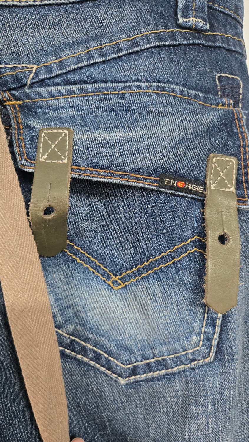 Energie 스트랩디테일 빈티지 데님팬츠 상품이미지8