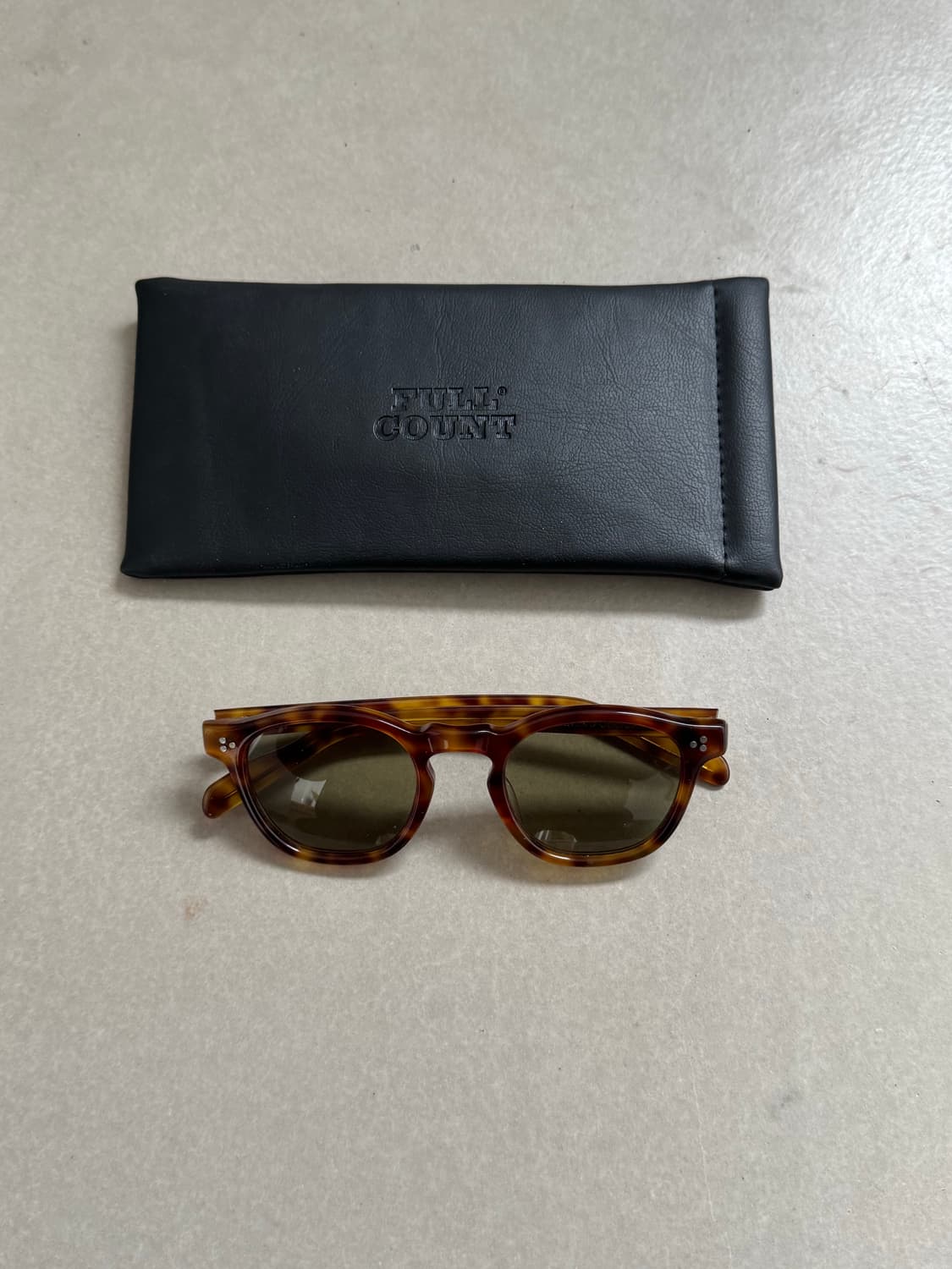 FULLCOUNT X KANEKO OPTICAL 썬글라스 (브라운) 상품이미지1