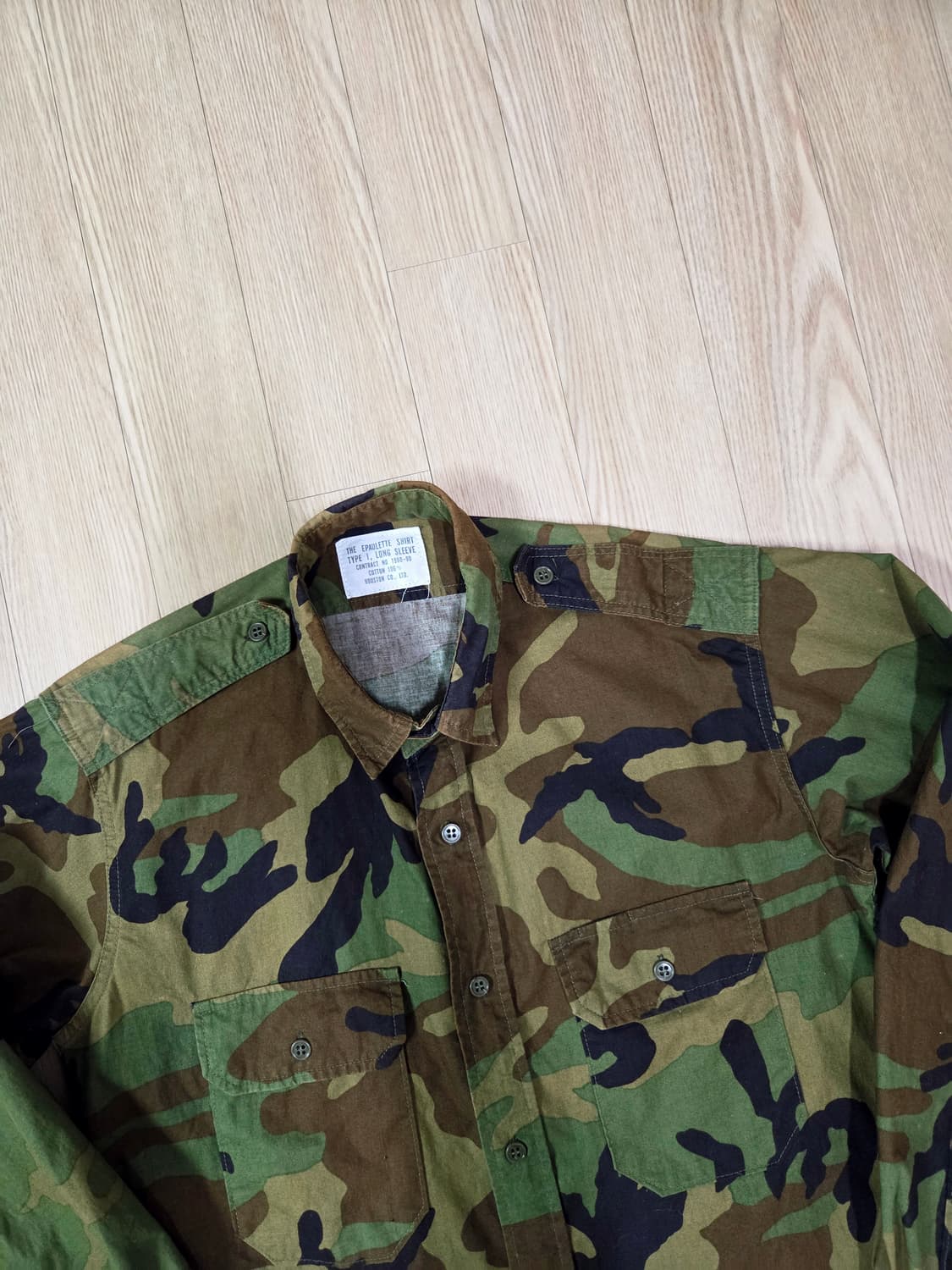 휴스턴 오리지널 복각 키모플라쥬 셔츠 상품이미지2