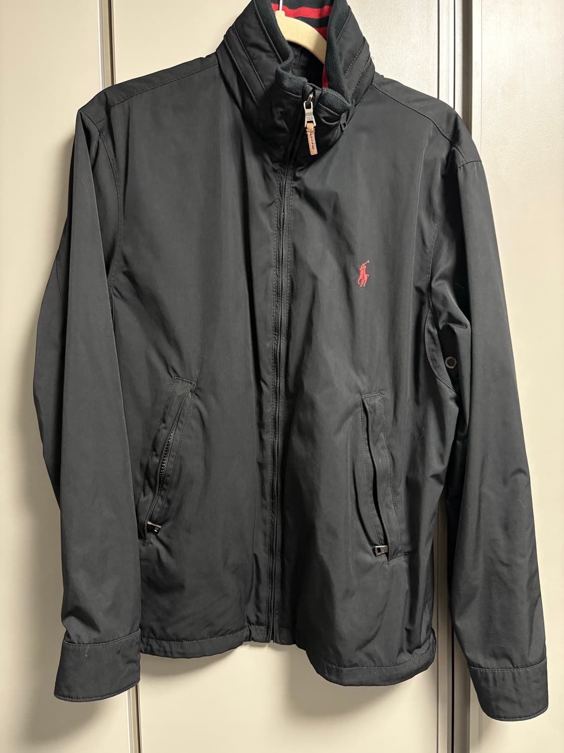 폴로 자켓 아우터 집업 봄버 블루종 상품이미지1