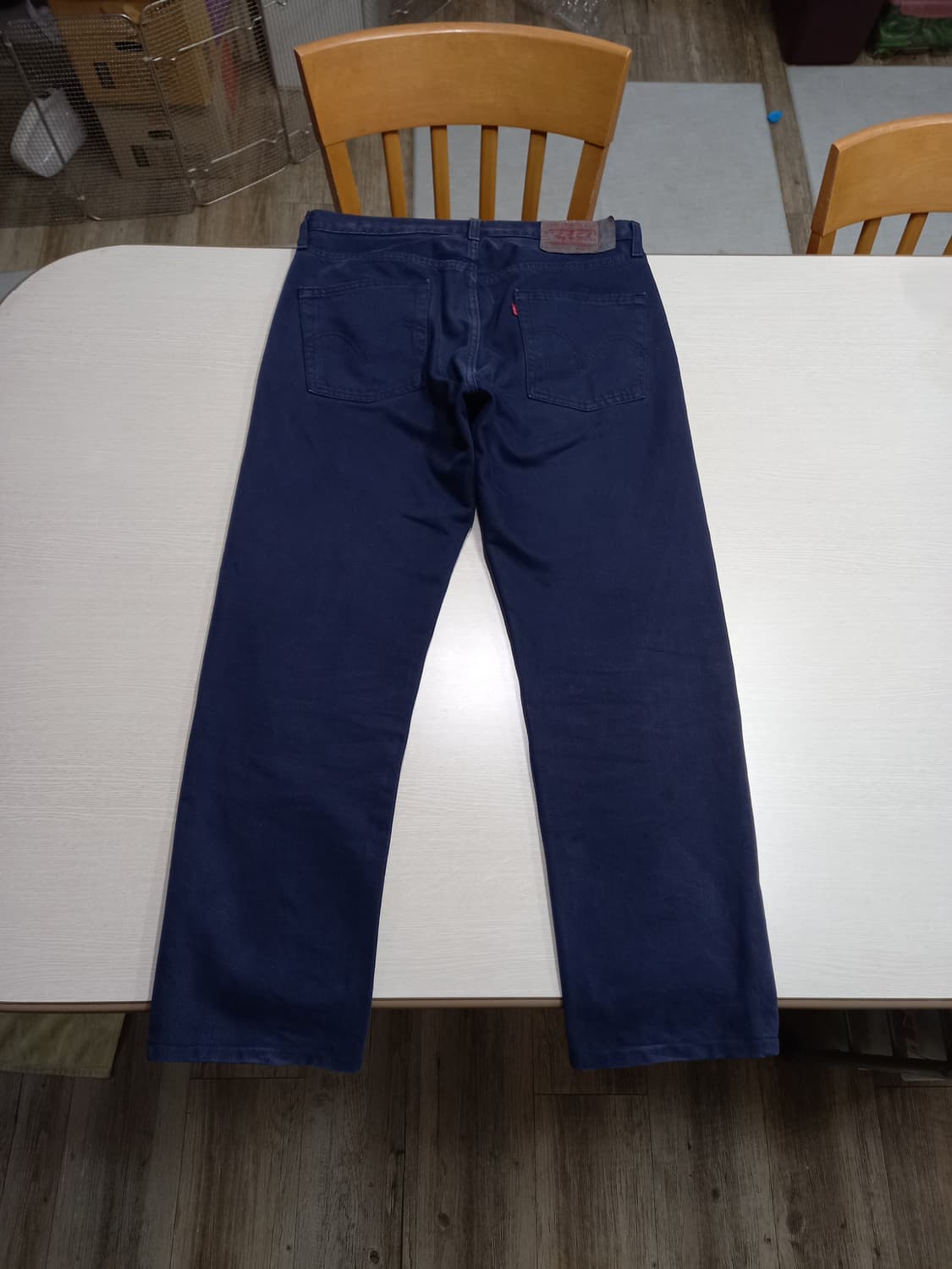 33 05's 리바이스501 일자진 진청 커스텀 33-421 상품이미지2