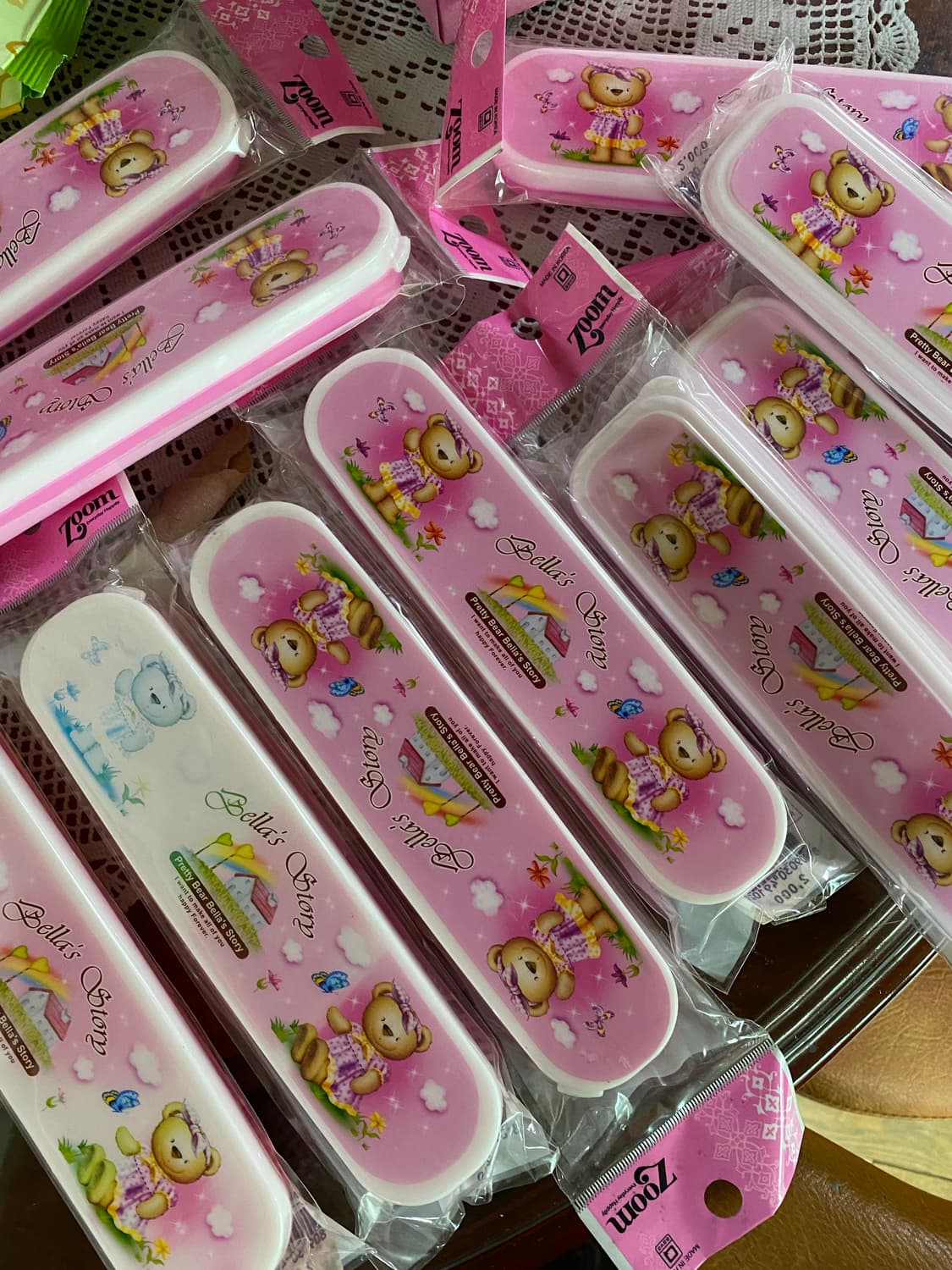 곰돌이 수저통 10개 상품이미지1