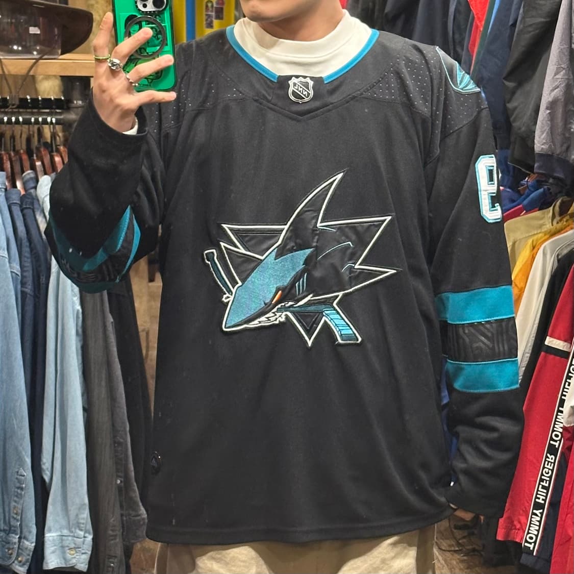 [HI] 아디다스 NHL 하키 져지 블랙 상품이미지2