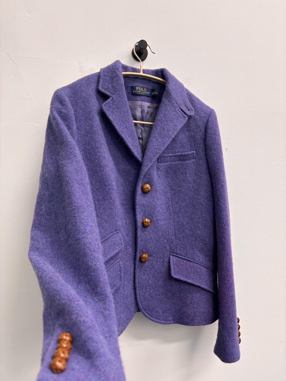 폴로 랄프로렌 POLO 이탈리아 메이드 알파카 블렌드 울 자켓 상품이미지2