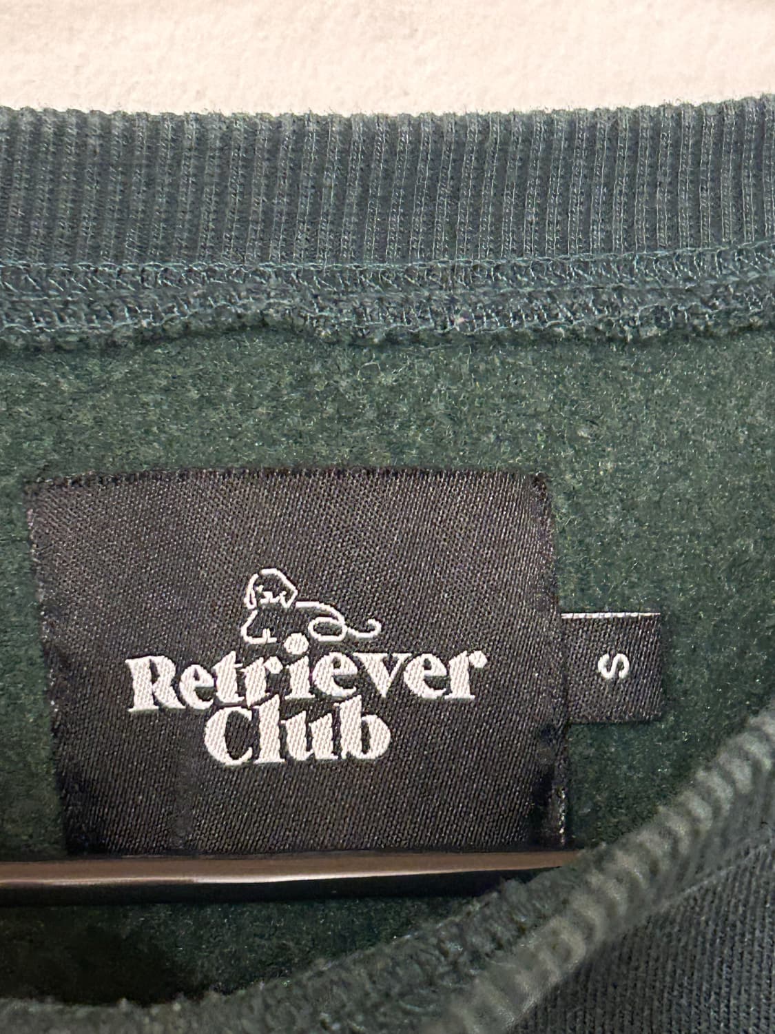 리트리버클럽 맨투맨 S (실측 남성 100) 상품이미지2