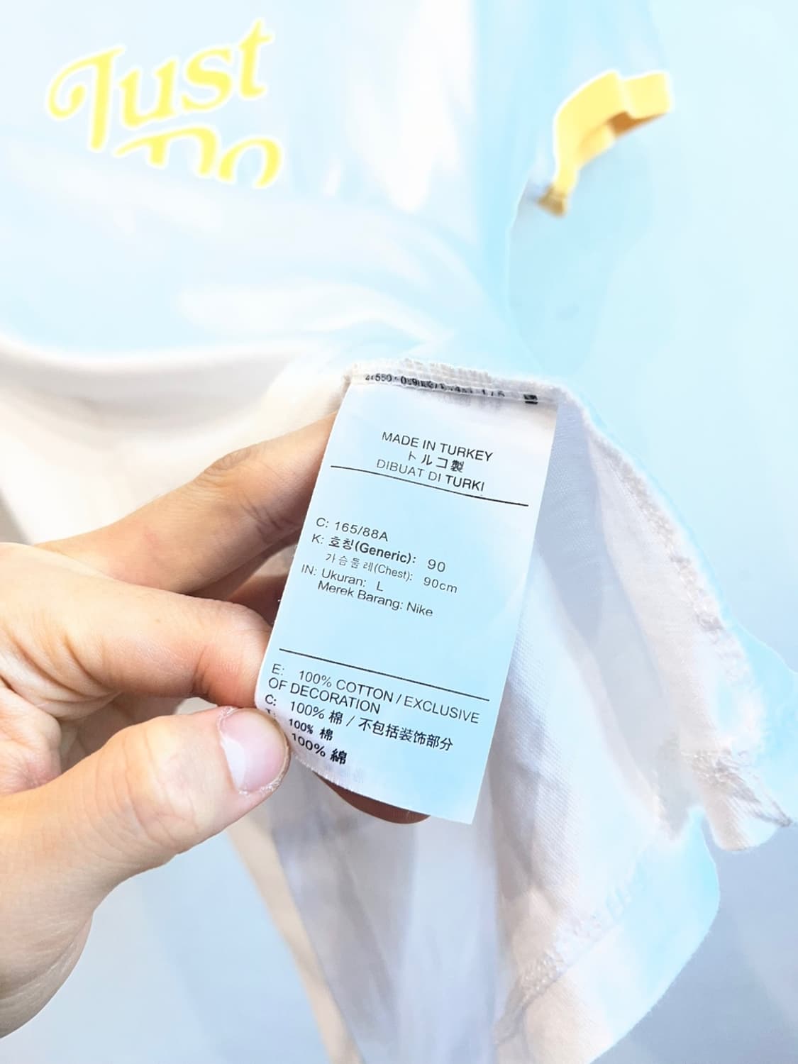 나이키 로고 반팔 링거티 상품이미지4
