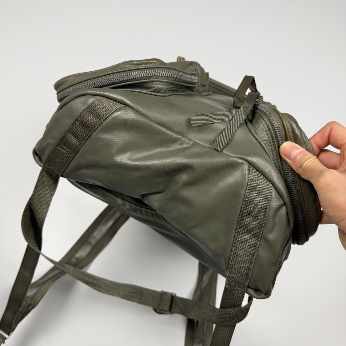 요시다포터 러기지라벨 뉴라이너 럭색 올리브 상품이미지5