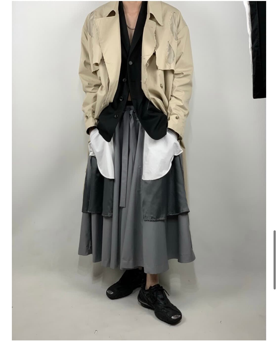 써저리 코튼스커트 상품이미지5