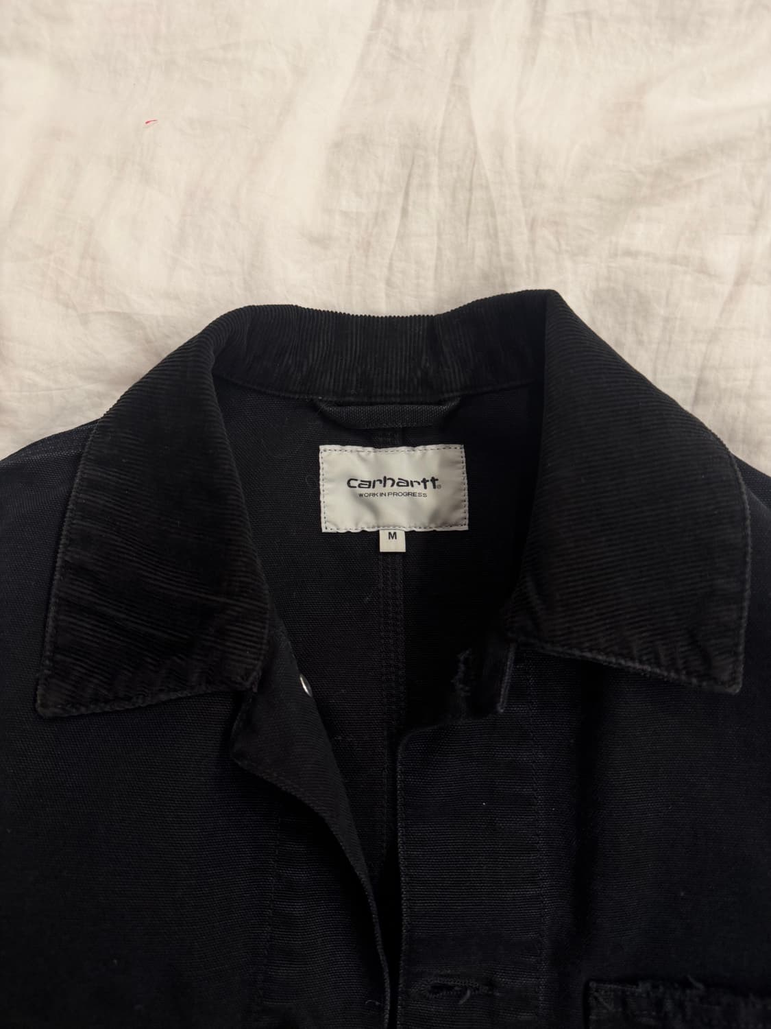 칼하트 WIP 미시간 코트 자켓 블랙 판매 상품이미지5