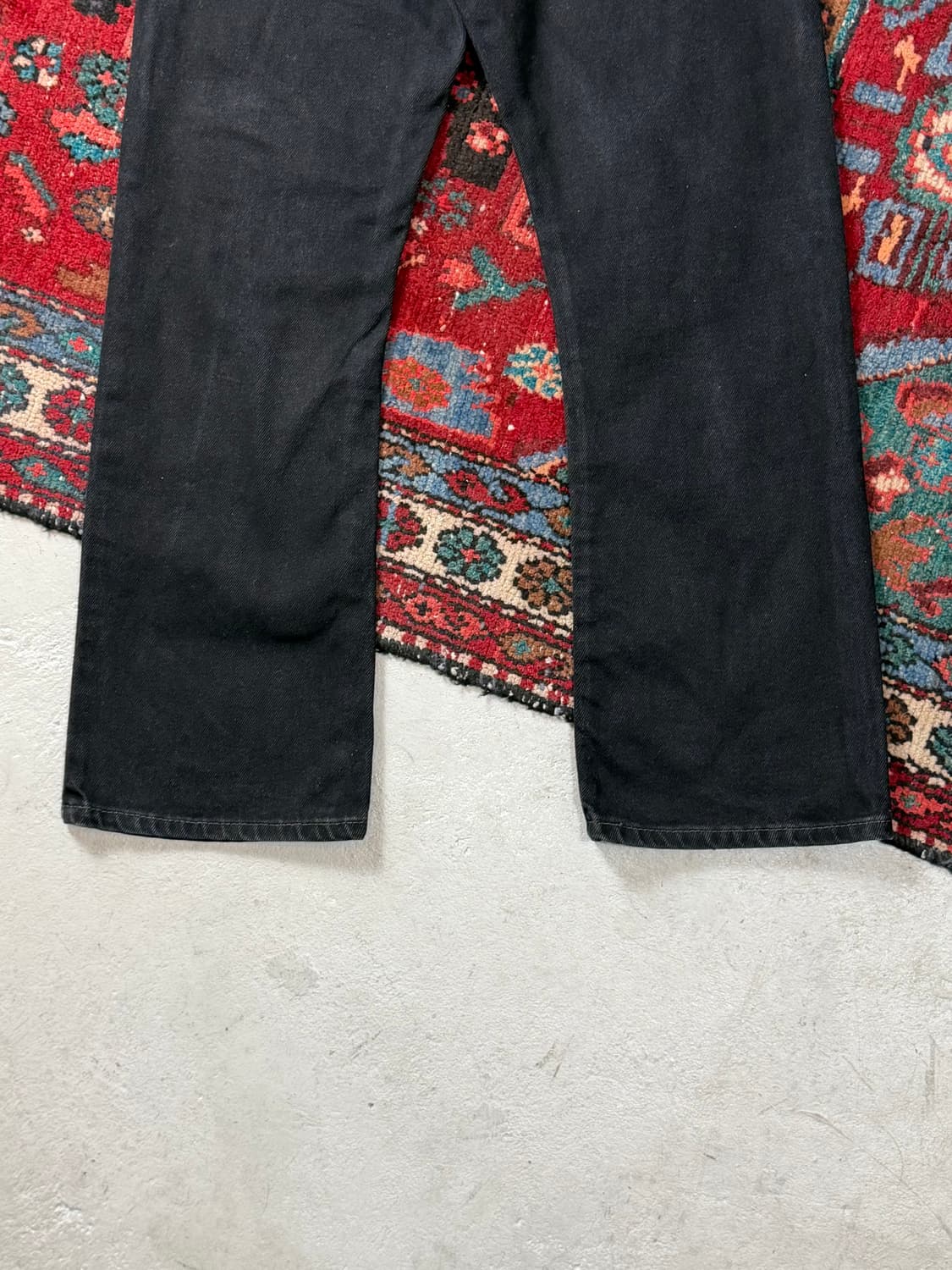 00's 빈티지 리바이스 517 블랙 부츠컷 리바이스 플레어진 상품이미지8