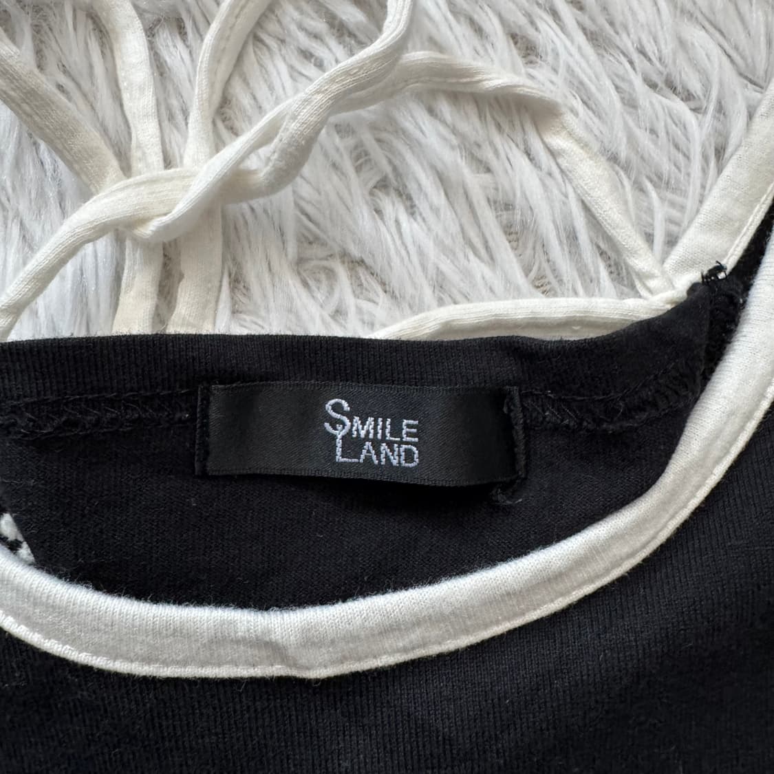SMILE LAND 일본빈티지 y2k 긴팔 긱시크 펑크 긴팔티 빈티지긴팔 상품이미지4