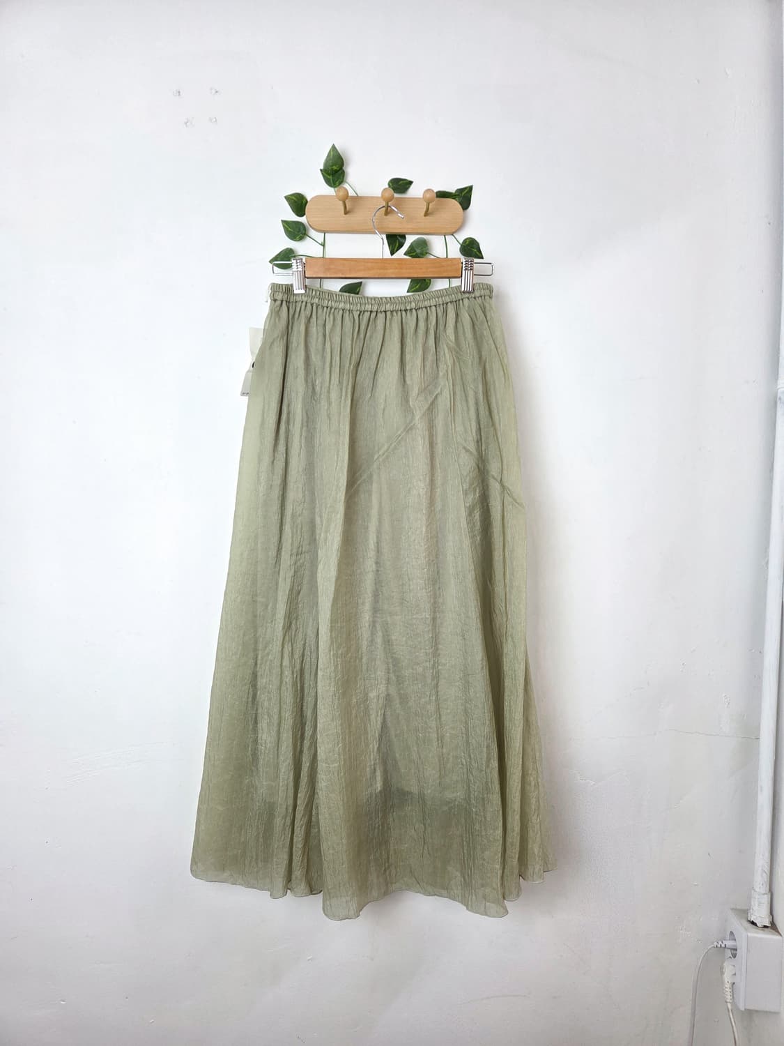 여리핏 그리너리 롱스커트 상품이미지4