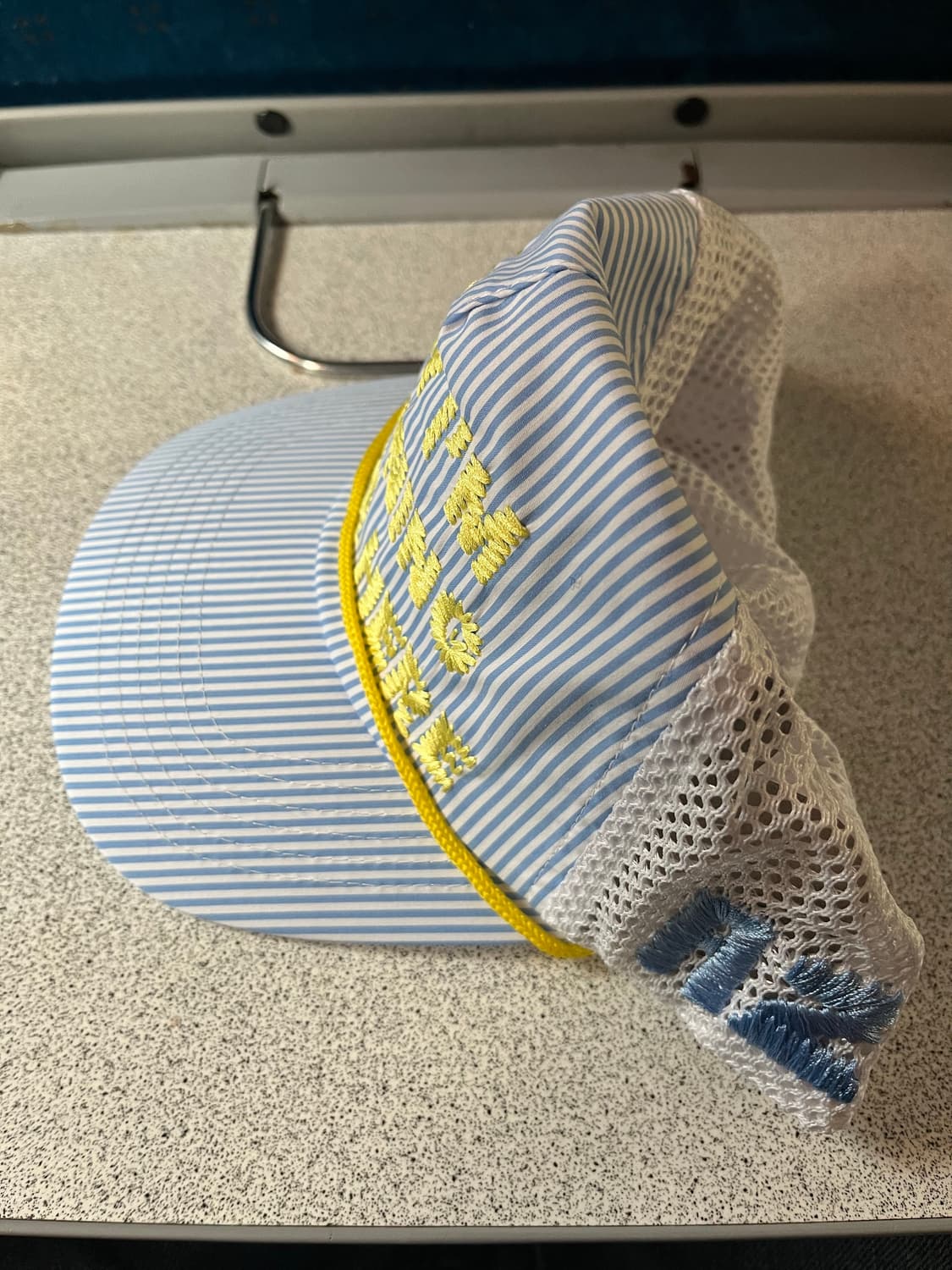 🔥정가판매 알렉스조노 헤이, 아임 러닝 오버 히어 트러커 스트라이프 상품이미지6