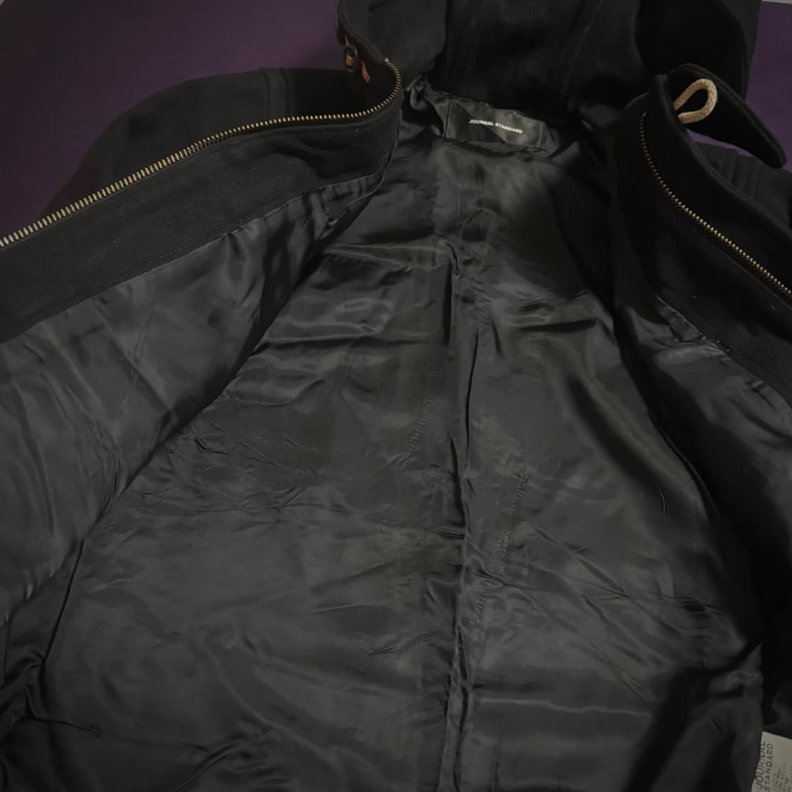 Journal Standard black duffle coat 상품이미지9