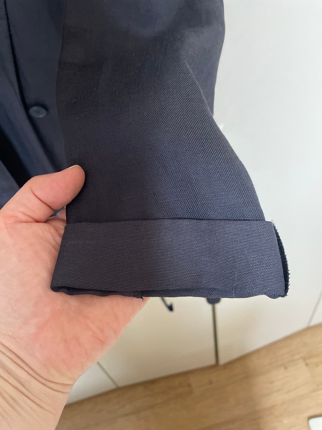 MM6 메종 마르지엘라 네이비 자켓 36 상품이미지6