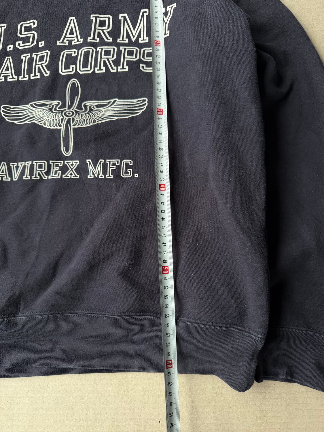 아비렉스 U.S. ARMY AIR CORPS 네이비 스웻셔츠 상품이미지7