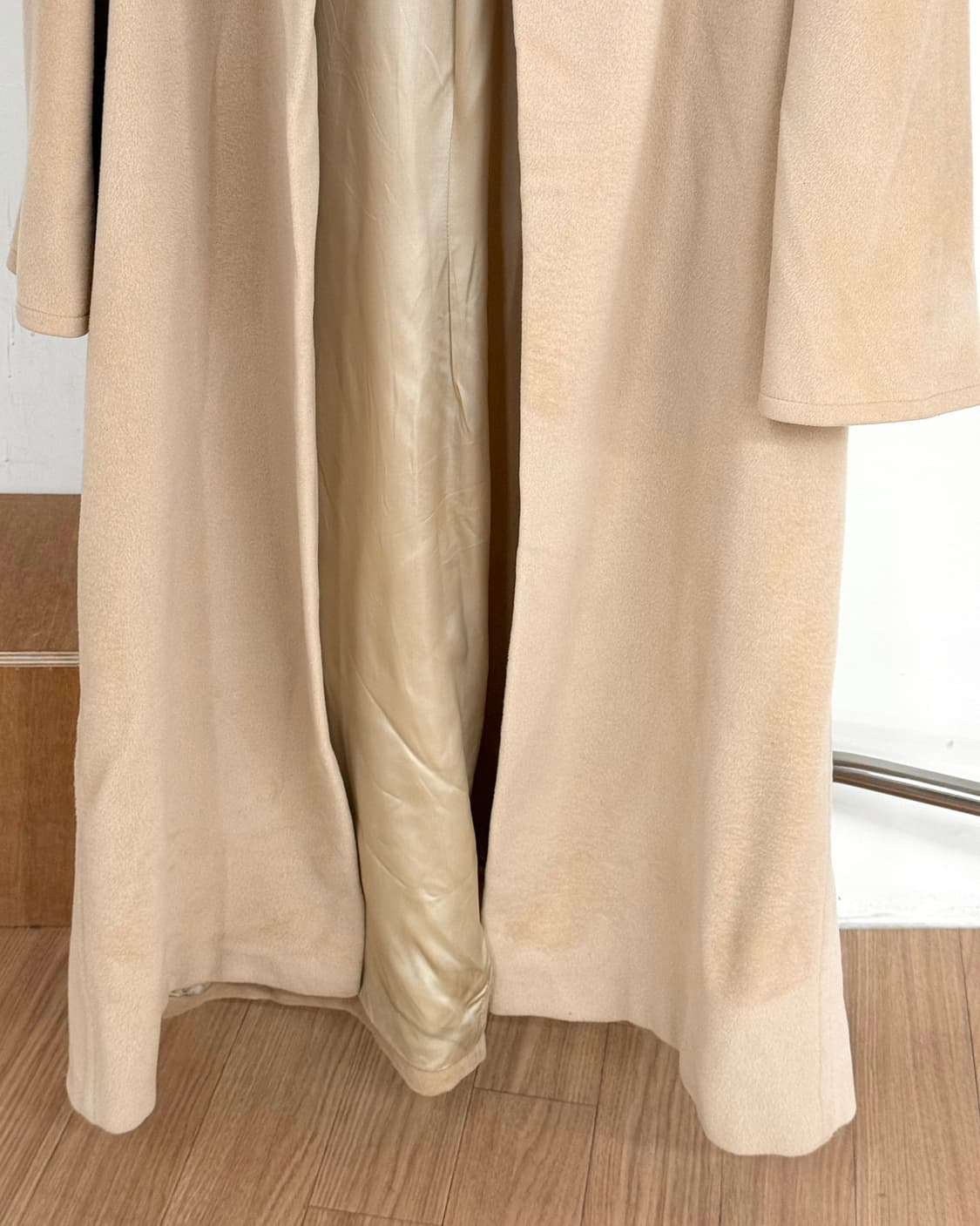 막스마라 카멜 버진울 롱코트 상품이미지5