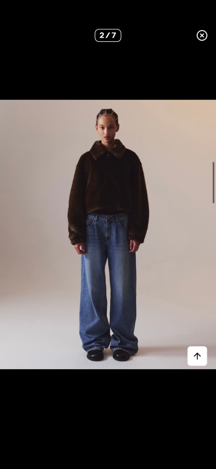 인사일런스우먼 퍼자켓 브라운 M 상품이미지2