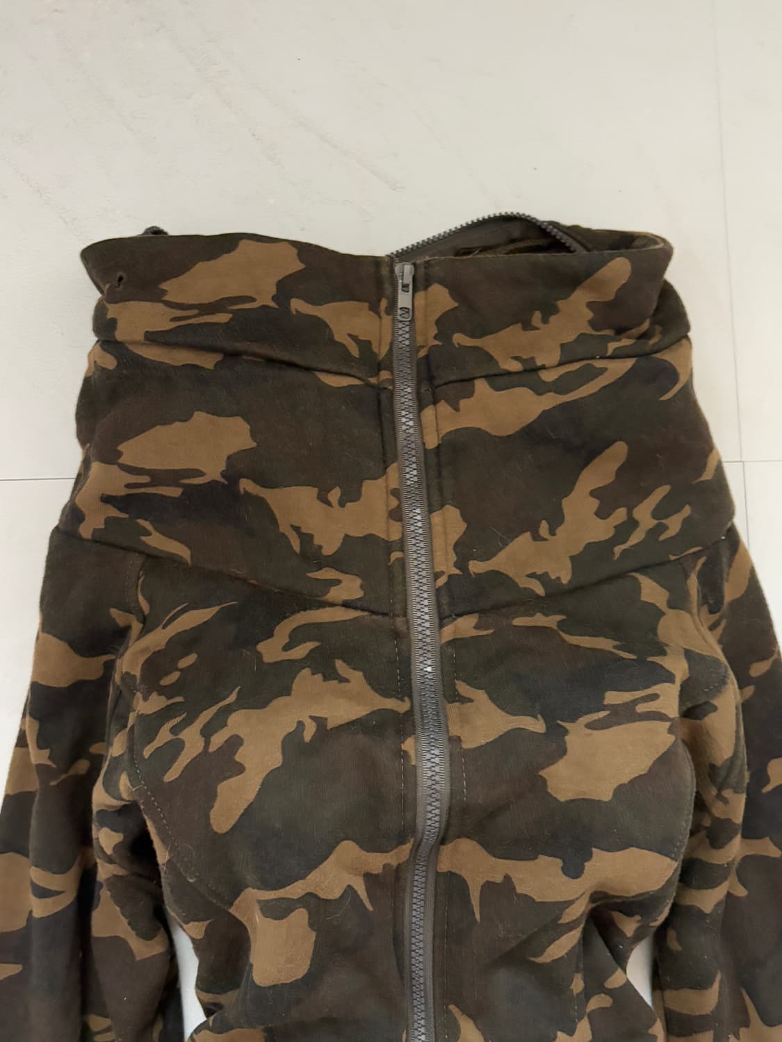 • Military High Neck Hooded Zip-Up 상품이미지5