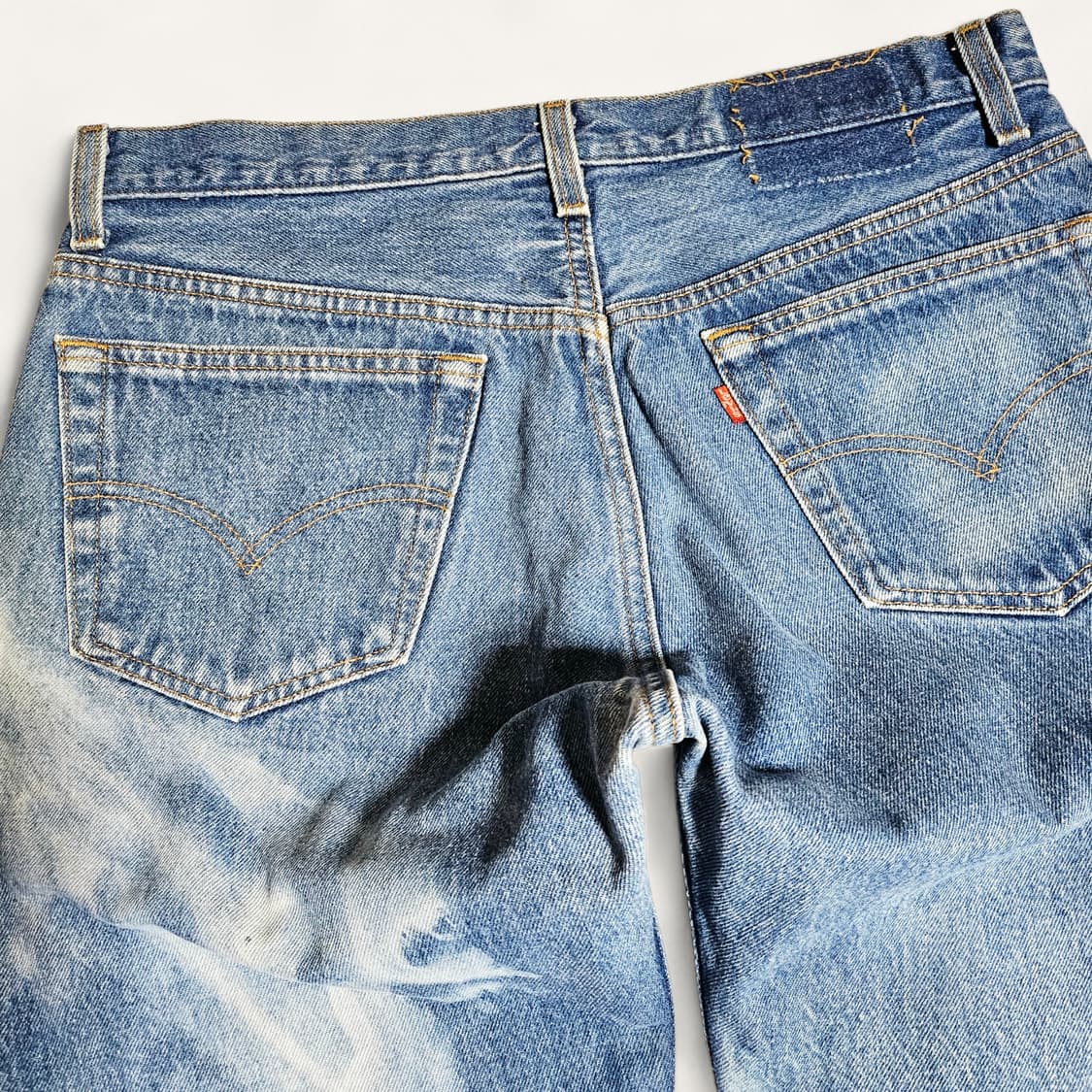 [실사32][리바이스]90's USA 501® 타이다이 워시드 데님 상품이미지5