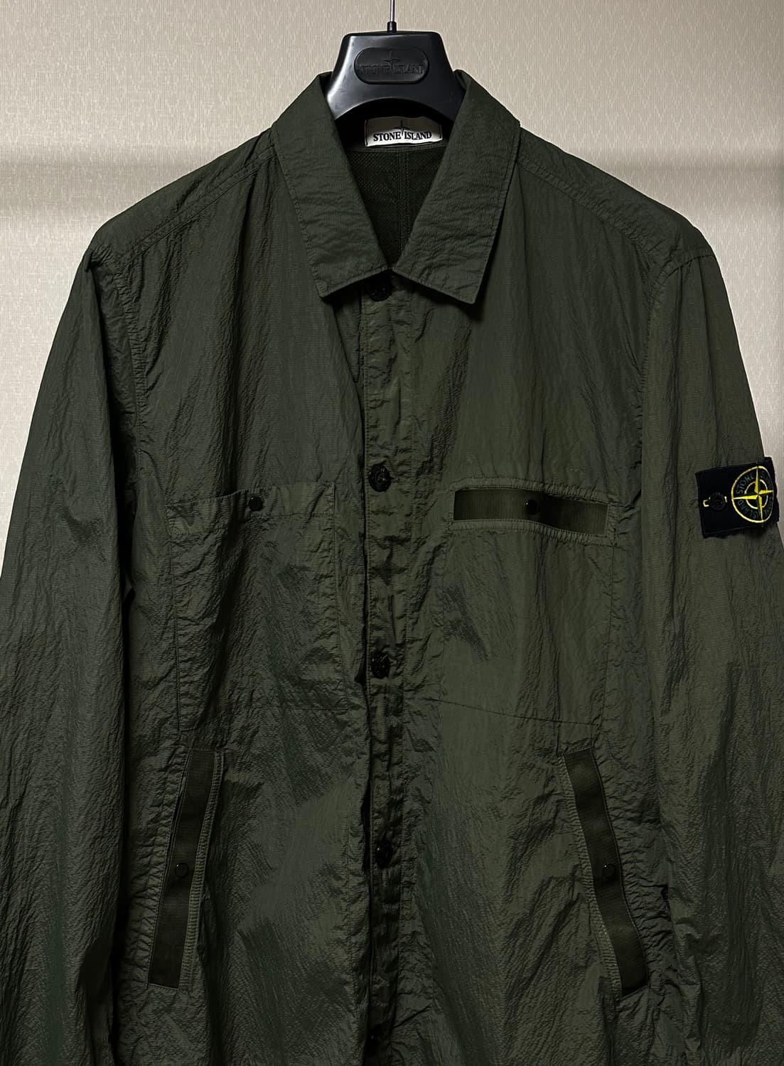 스톤아일랜드 시어서커 tc 자켓 20ss XXL(105-110) 상품이미지1