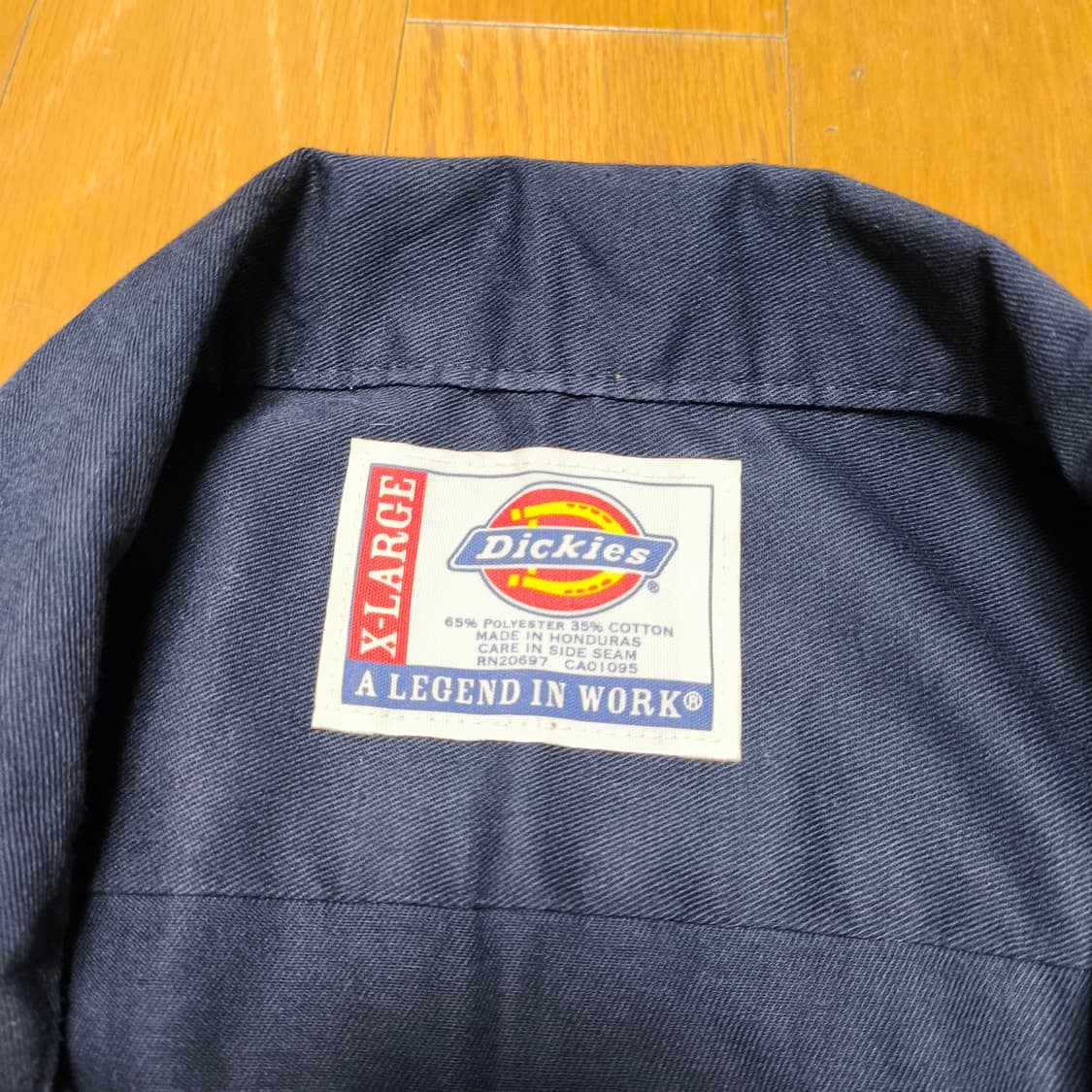 [XL] 디키즈(Dickies) 다크 네이비 워크셔츠 상품이미지5