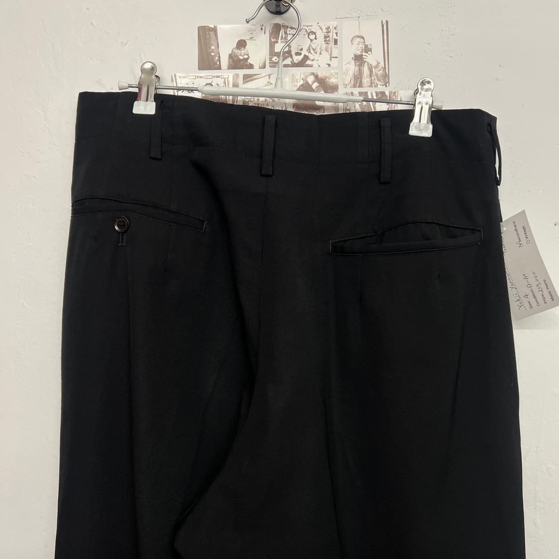 요지아마모토 울 투턱 트라우저 팬츠 상품이미지9