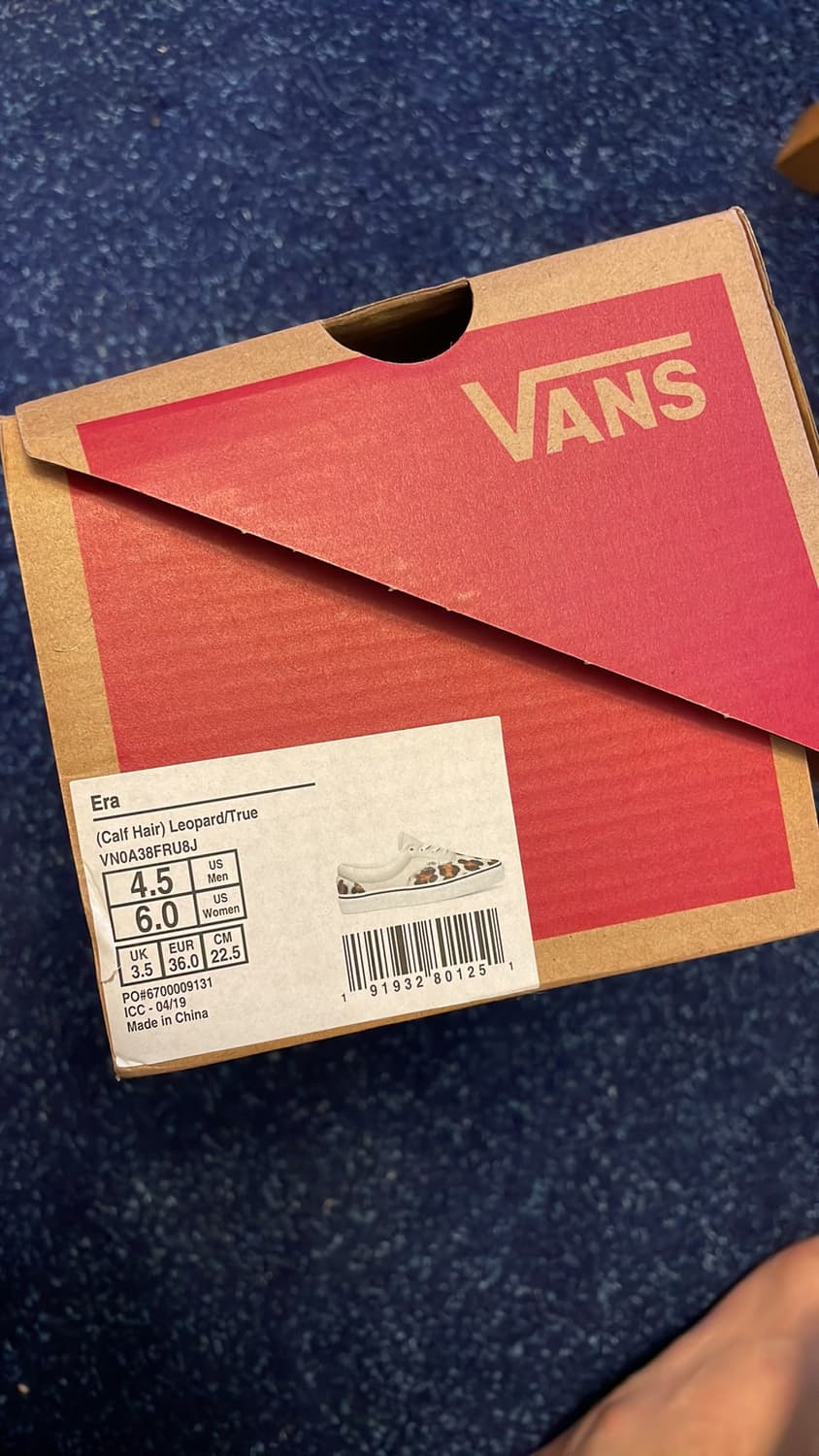 Vans 반스 에라 레오파드 트루 화이트(230) vn0a38fru8j 상품이미지9