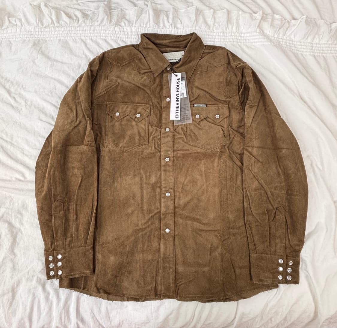 THE VINYL HOUSE  Corduroy Western Shirts 상품이미지1