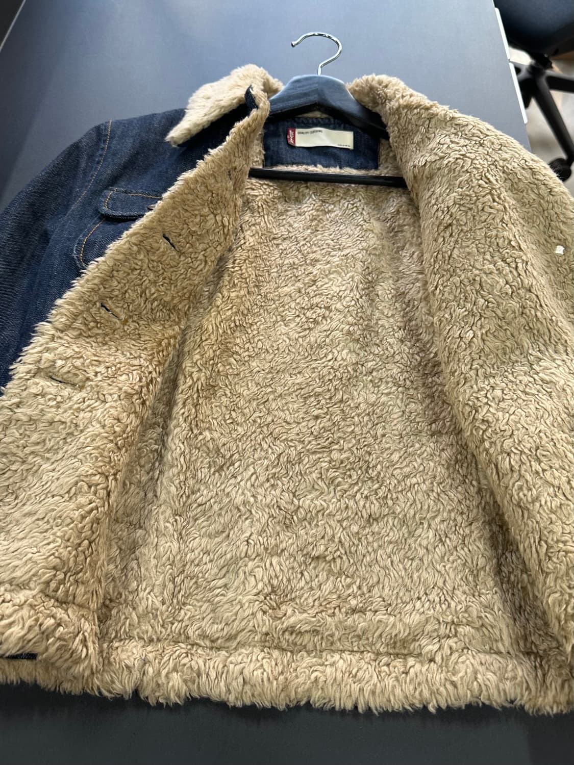 리바이스 데님퍼 포켓 쉐르파 자켓 상품이미지4