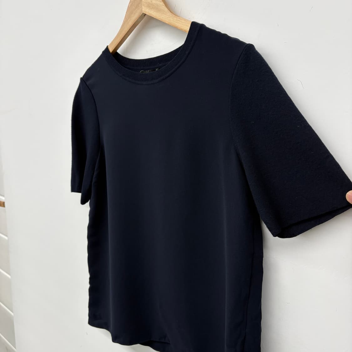 띠어리 검정색 반팔 티셔츠 여성 S 상품이미지2