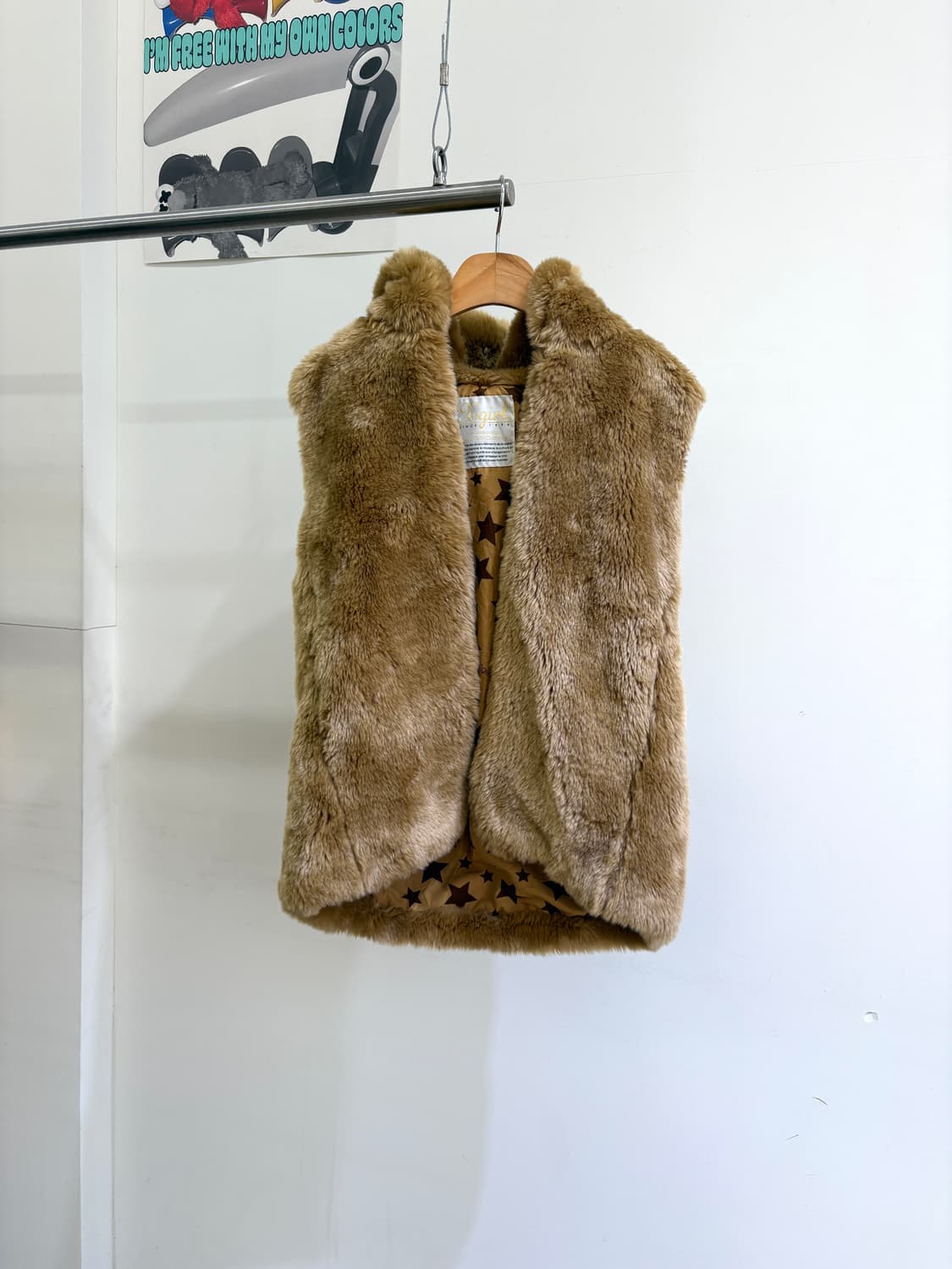 X-GIRL 퍼베스트 상품이미지1