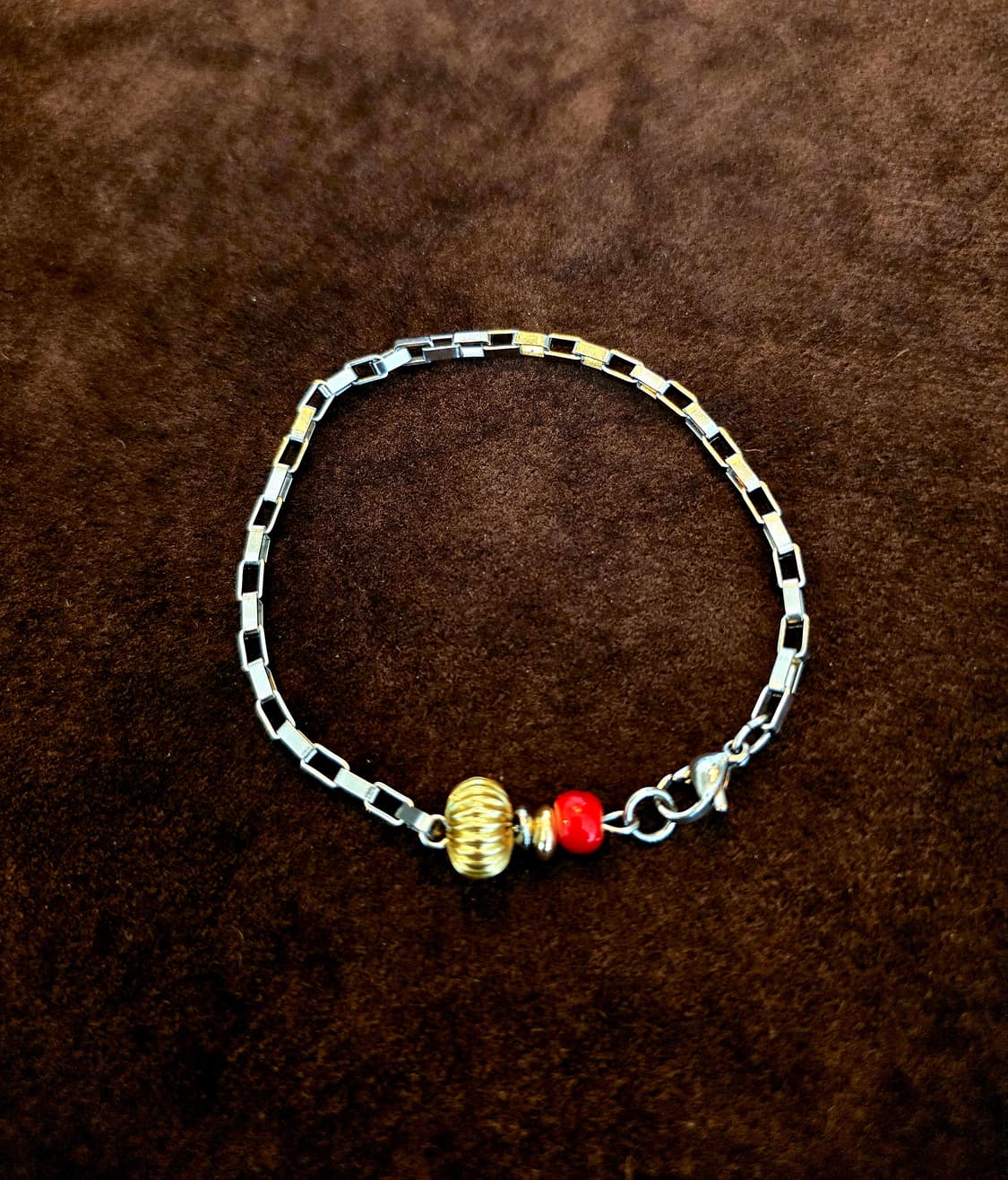 3cross  single/ 레이어드 포인트 brass 써지컬 팔찌 상품이미지5